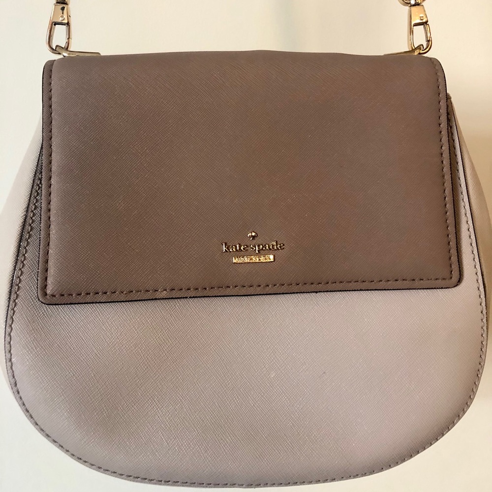 Kate Spade Bag - Saddle shape/Neutral colors